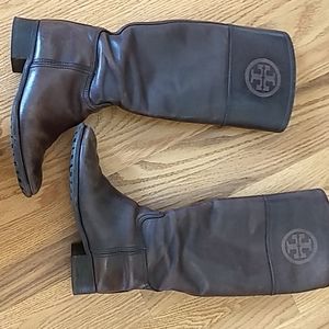 Tory Burch leather boots